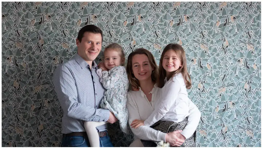 Séance photo famille à domicile près de Lille